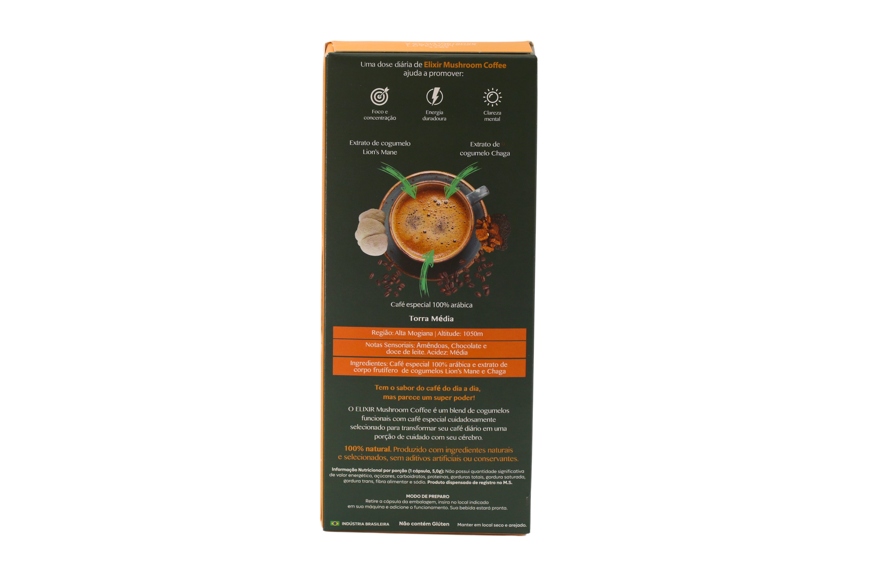 Cápsulas Café compatíveis Nespresso - Elixir Mushroom Coffee