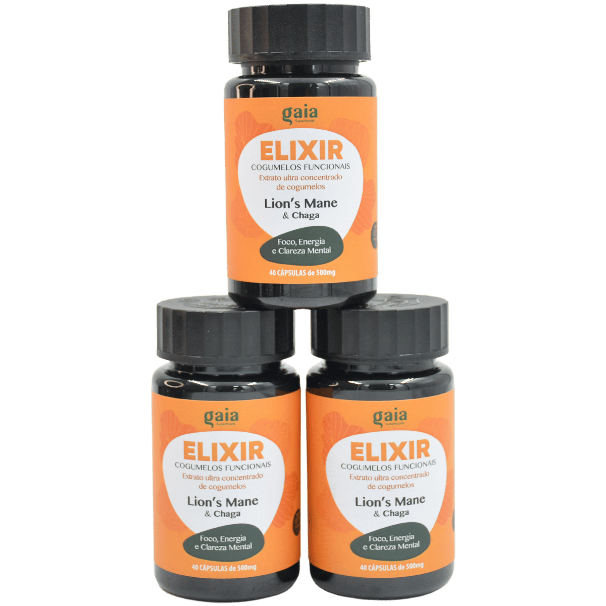 Cápsulas Cogumelo Juba de Leão ultra concentrado - ELIXIR