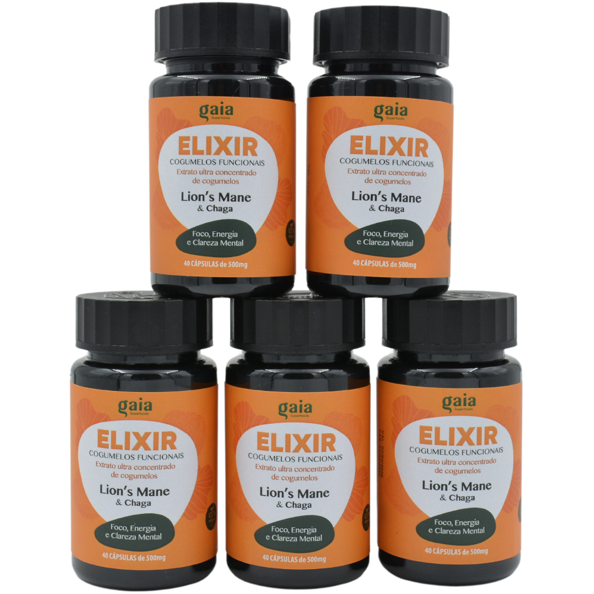 Cápsulas Cogumelo Juba de Leão ultra concentrado - ELIXIR