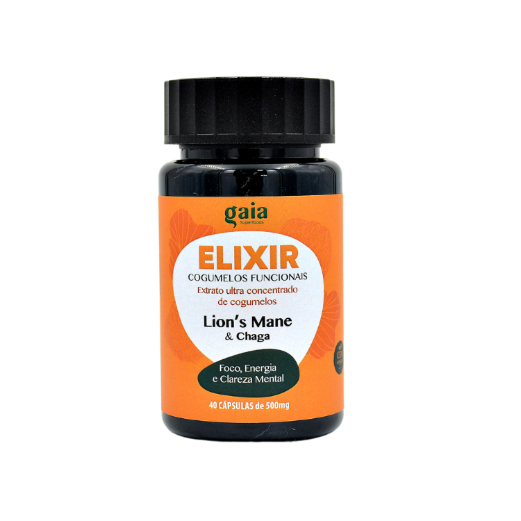Cápsulas Cogumelo Juba de Leão ultra concentrado - ELIXIR