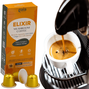 Cápsulas Café compatíveis  Nespresso - Elixir Mushroom Coffee