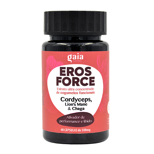Cápsulas de Cogumelo Cordyceps ultra concentrado - EROS FORCE